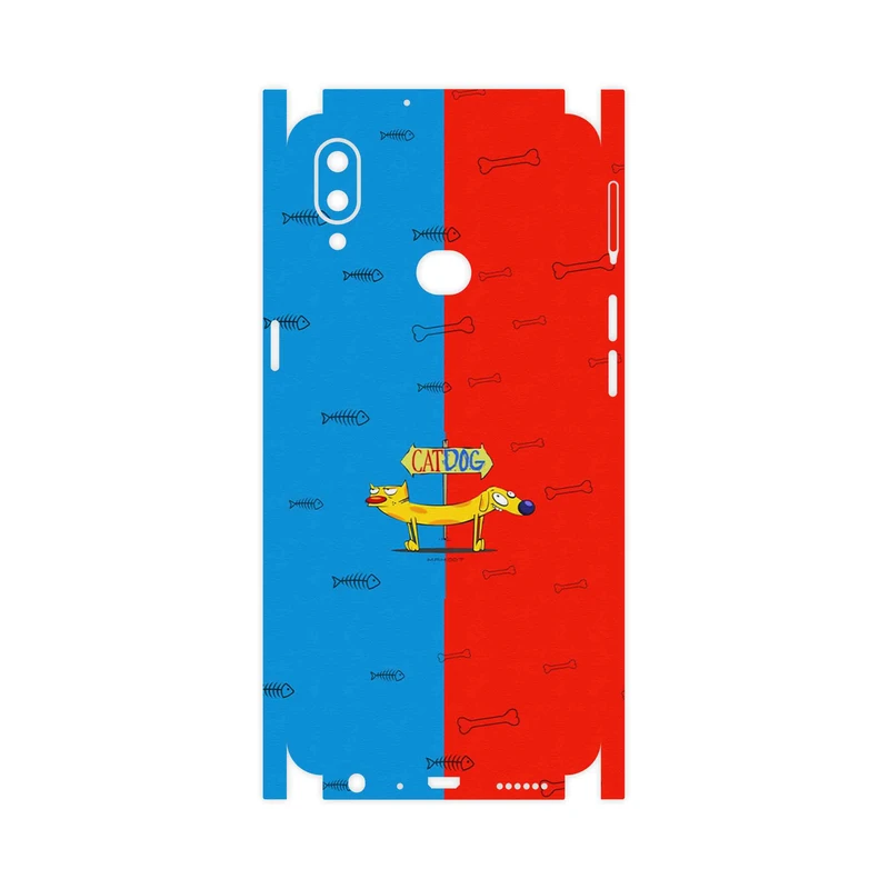 برچسب پوششی ماهوت مدل CatDog-FullSkin مناسب برای گوشی موبایل سامسونگ Galaxy A10s
