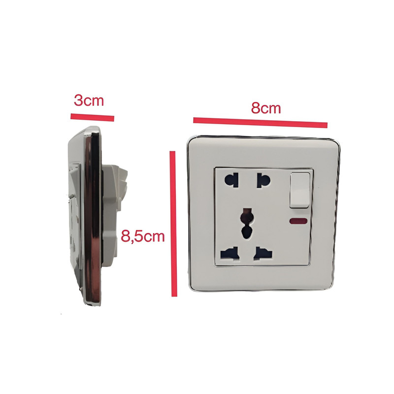 پریز مدل توکار مولتی کلید دار بسته 10 عددی