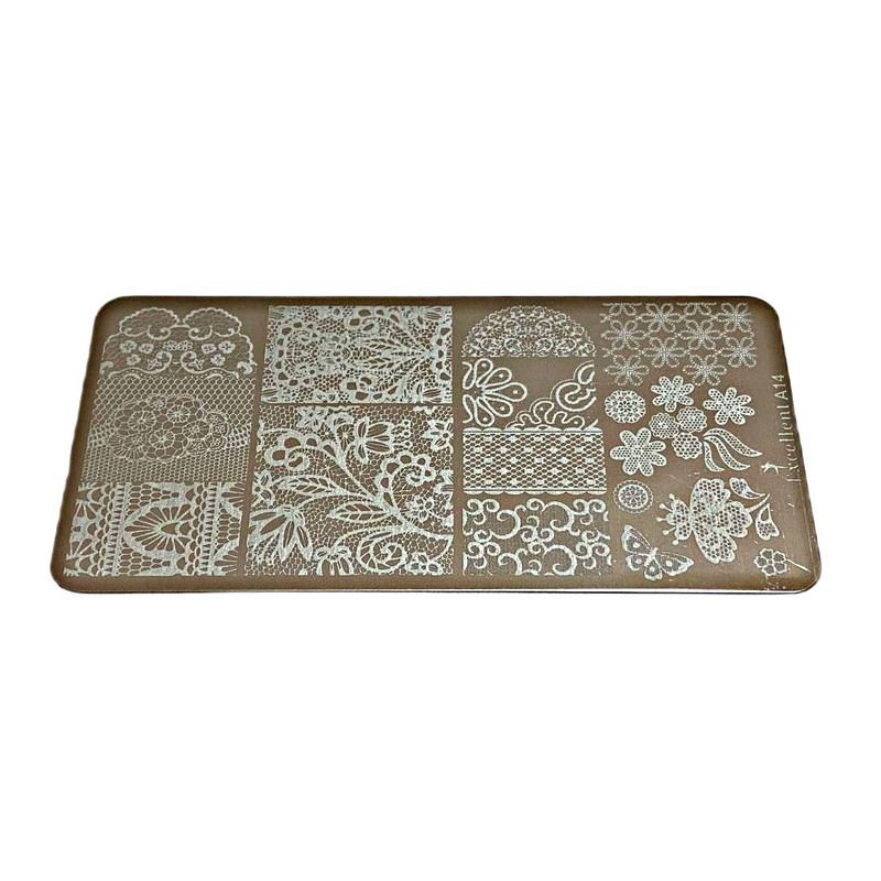 شابلون طراحی ناخن اکسلنت مدل A14