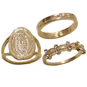 بند انگشتی زنانه کد RKH_1141 مجموعه 3 عددی