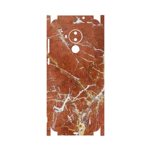 MAHOOT Red Marble-FullSkin Cover Sticker for Nokia C30