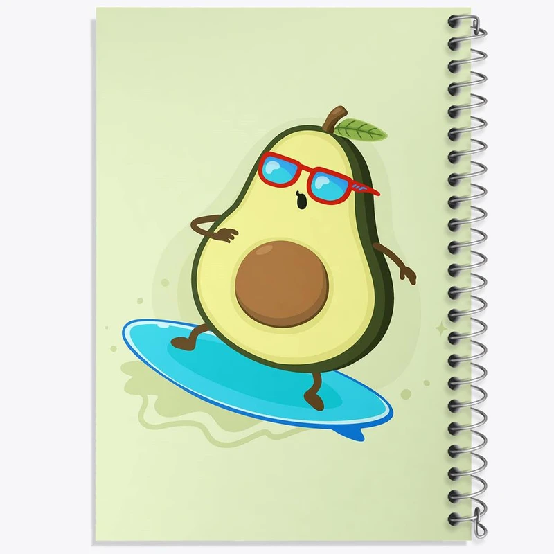 دفتر نت موسیقی 50 برگ خندالو مدل آووکادو کد 29579