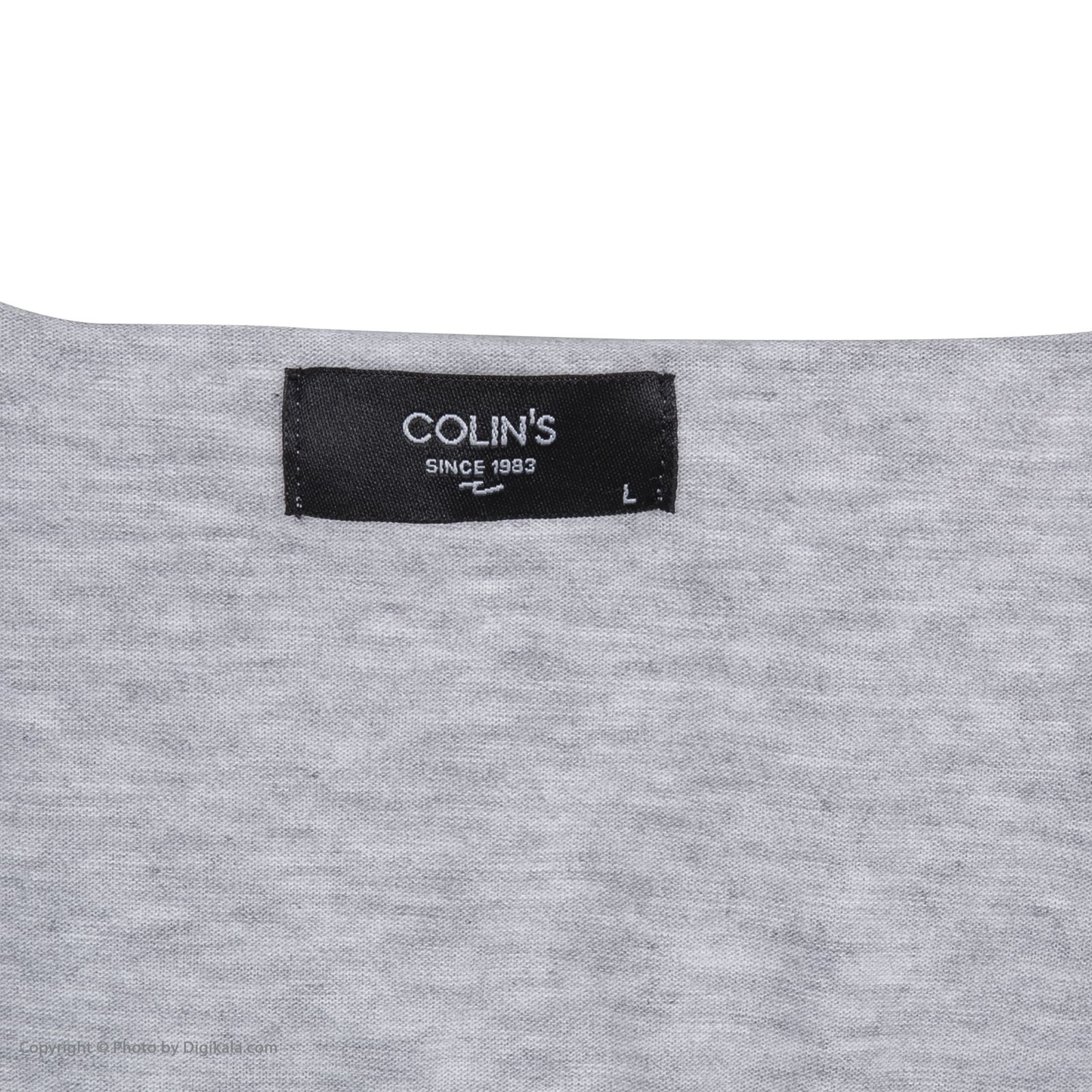 تی شرت مردانه کالینز مدل CL1025760-GREYMELANGE -  - 6