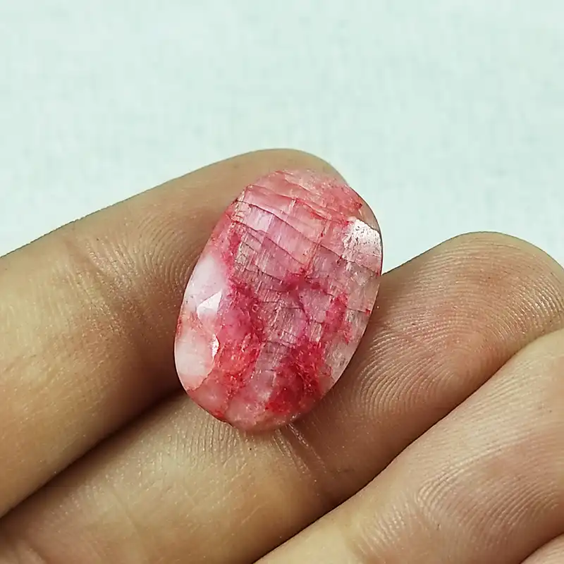 سنگ یاقوت مدل بیضی کد pc1-12