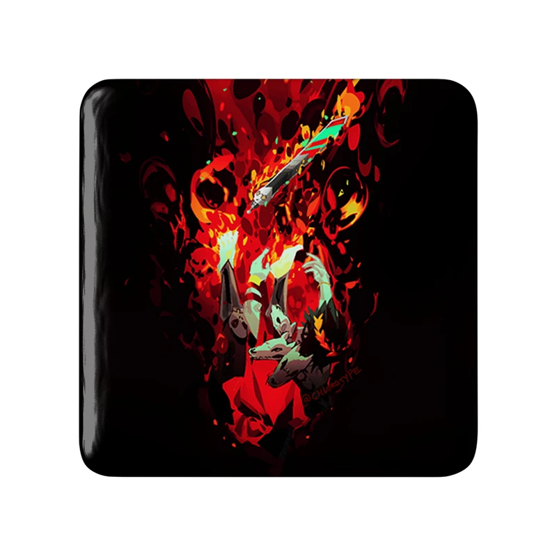 مگنت خندالو طرح بازی هادس (Hades) مدل مربعی کد 32844