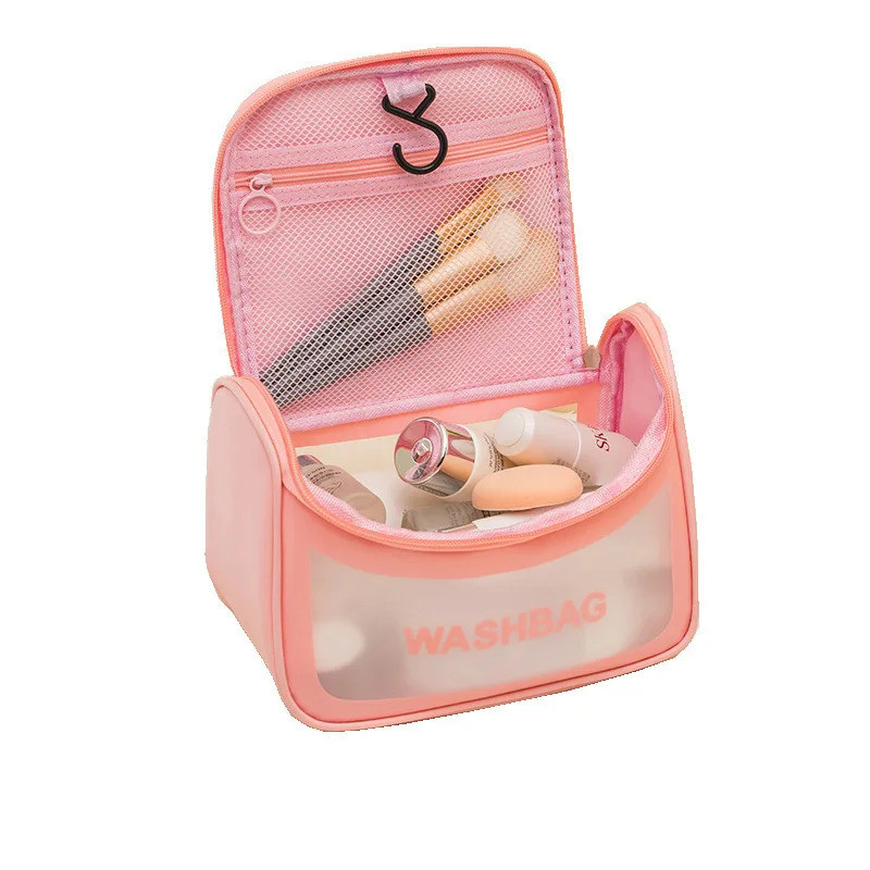 کیف لوازم آرایش زنانه مدل صندوقی طرح Washbag