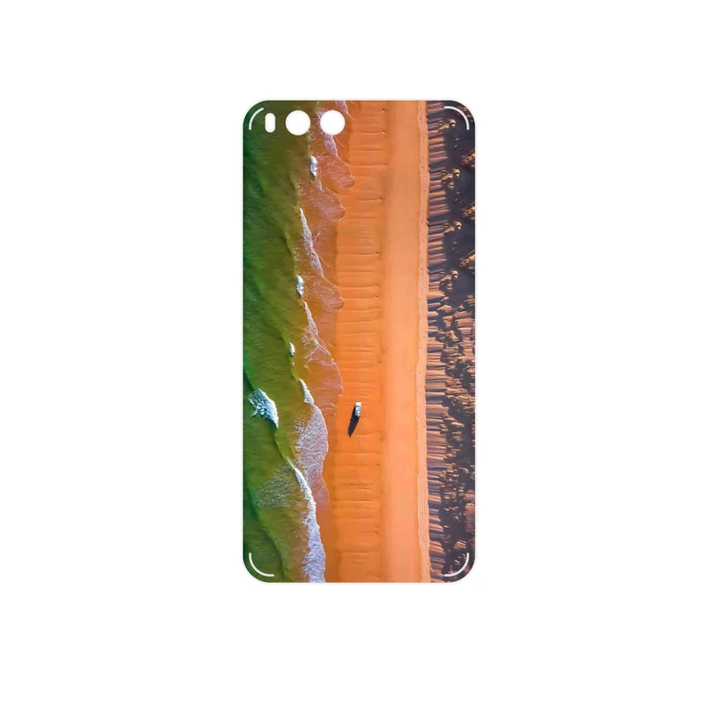 برچسب پوششی ماهوت مدل Beach and Green Sea مناسب برای گوشی موبایل شیائومی Mi 6