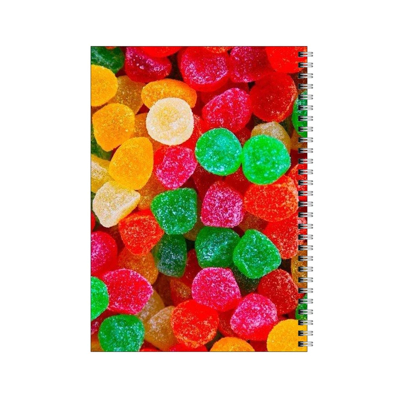 دفتر مشق 50 برگ بامبیلیپ طرح پترن پاستیلی کد 2694460