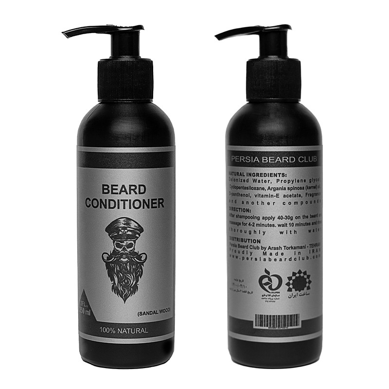 نرم کننده ریش پرشیا بیرد کلاب مدل چوب صندل حجم 250 میلی لیتر