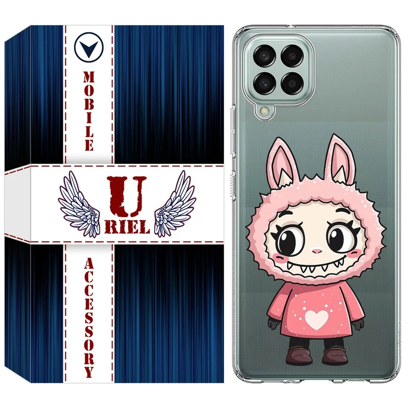 کاور یوریل مدل Clear کد 139 طرح لبوبو مناسب برای گوشی موبایل سامسونگ Galaxy M33