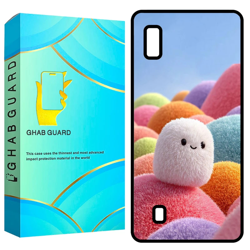 کاور قاب گارد طرح مارشملو مدل GCHPA10 مناسب برای گوشی موبایل سامسونگ Galaxy A10 / M10