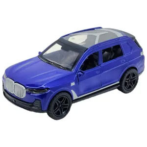 ماشین بازی ناب سل مدل فلزی موزیکال BMW x7 طرح صندوق بازشو