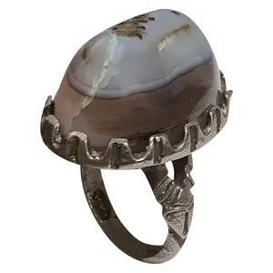 انگشتر نقره مردانه مدل شجر حجرالسلطان کد SH2019