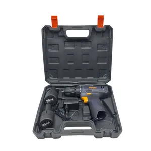 دریل پیچ گوشتی شارژی سه نظام 10 میلی متری 12 ولت دو باتری رابین مدل RR8612 مجموعه 5 عددی