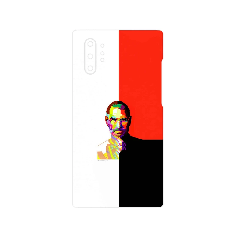 برچسب پوششی ماهوت مدل Collage of Steve Jobs 1 مناسب برای گوشی موبایل سامسونگ Galaxy Note 10 Plus