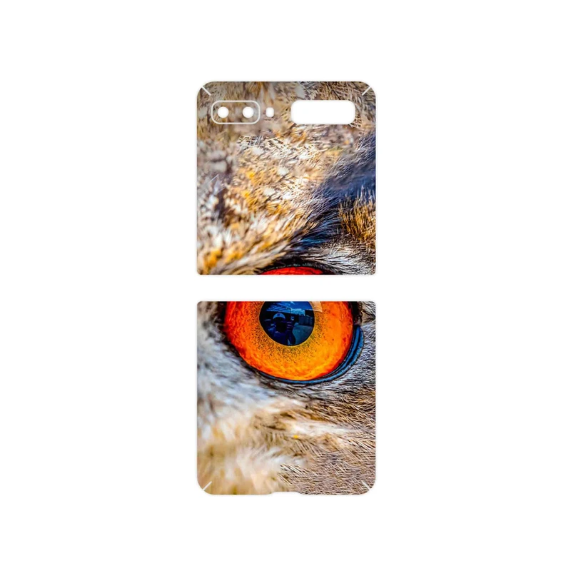 برچسب پوششی ماهوت مدل Owl eyes مناسب برای گوشی موبایل سامسونگ Galaxy Z Flip