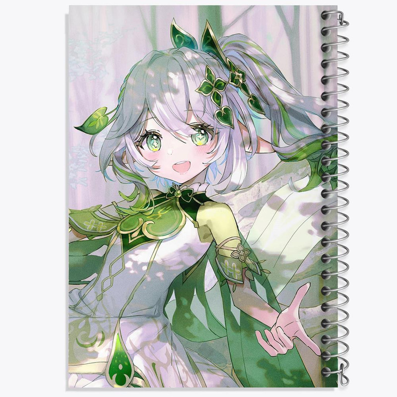 دفتر نقاشی 50 برگ خندالو مدل بازی گنشین ایمپکت Genshin Impact کد 24615