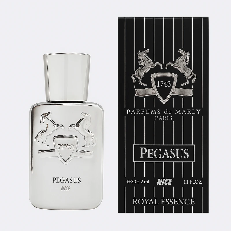 عطر جیبی مردانه نایس مدل پگاسوس با رایحه گرم حجم ۳۲ میلی‌لیتر