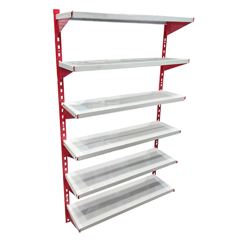 قفسه اداری مدل سوپرمارکتی طرح 6 طبقه کد NS6040P200M