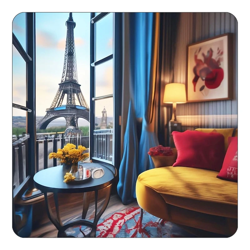 مگنت کاکتی طرح پاریس Paris مدل mp56691