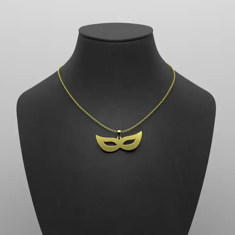 گردنبند طلا 18 عیار زنانه مدوپد مدل هالووین کد G3-1-1210