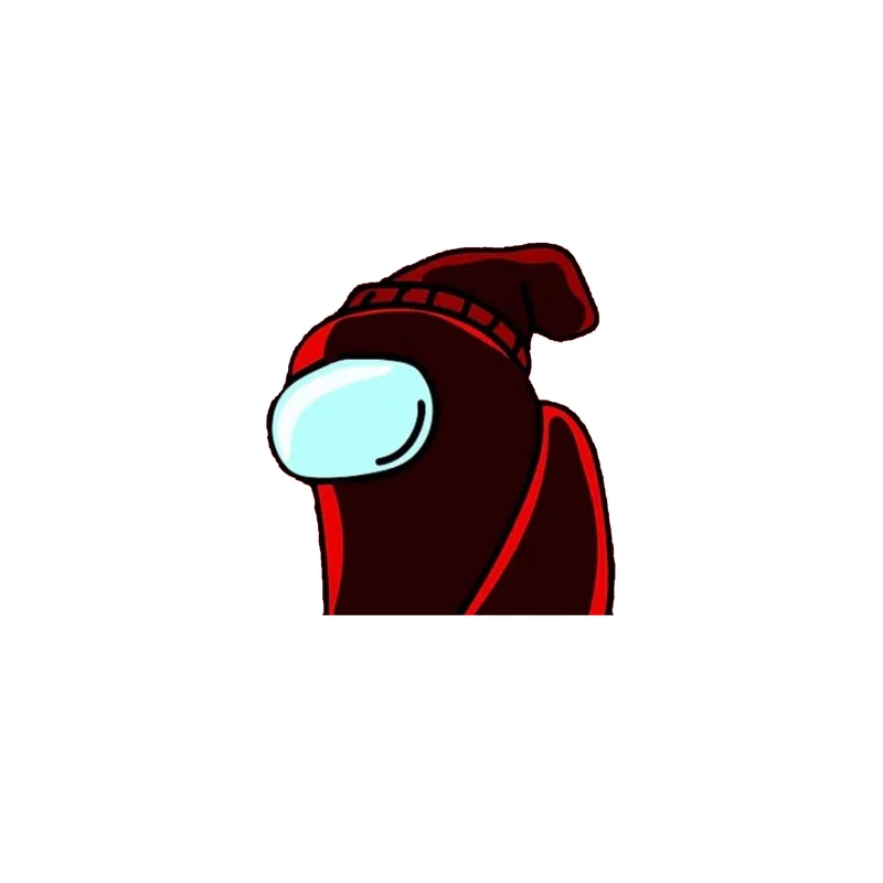 استیکر لپ تاپ و موبایل مدل بازی طزح امانگ آس Among Us کد 3770