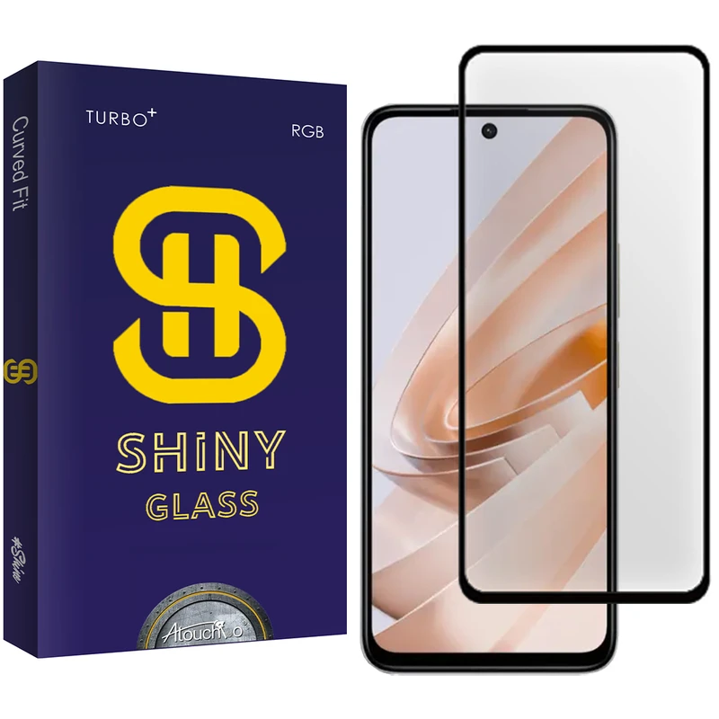 محافظ صفحه نمایش آتوچبو مدل Shiny Full مناسب برای گوشی موبایل شیائومی Poco M6 4G /M6 Pro 5G /M6 Plus