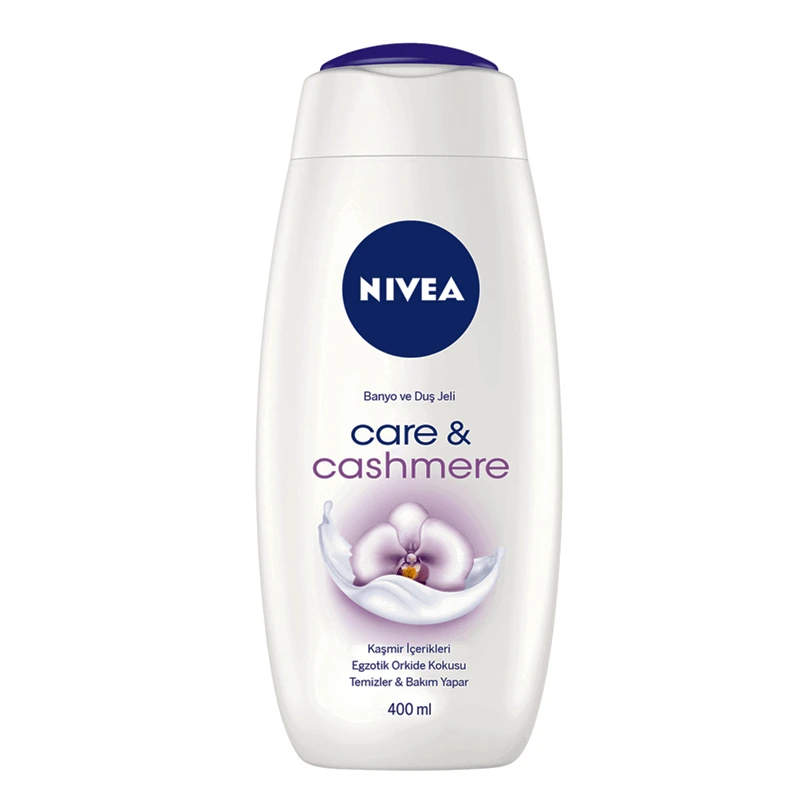 شامپو بدن نیوآ مدل CARE &amp; CASHMERE حجم 400 میلی لیتر