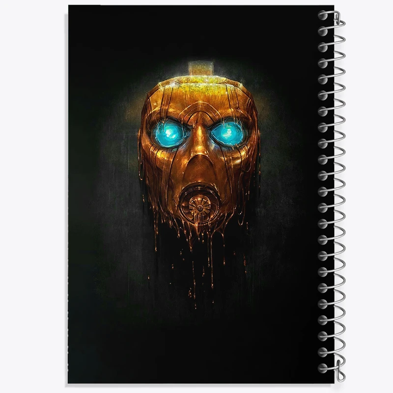 دفتر ژورنال نویسی 50 برگ خندالو مدل نقطه ای طرح بازی مس افکت (Mass Effect) کد 31550