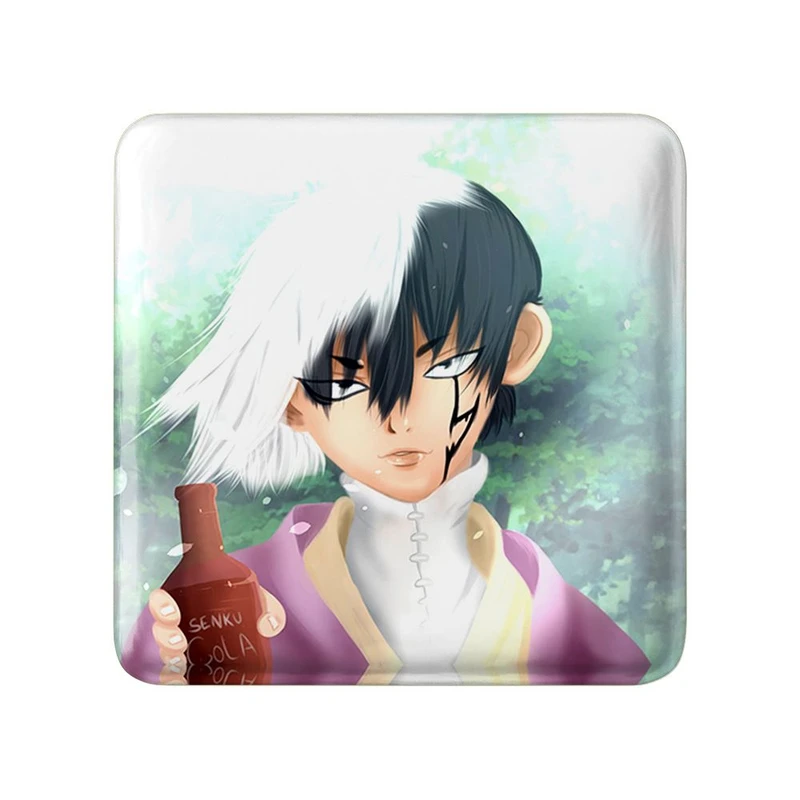 مگنت خندالو مدل هیوگا انیمه دکتر استون Dr. Stone کد 27496