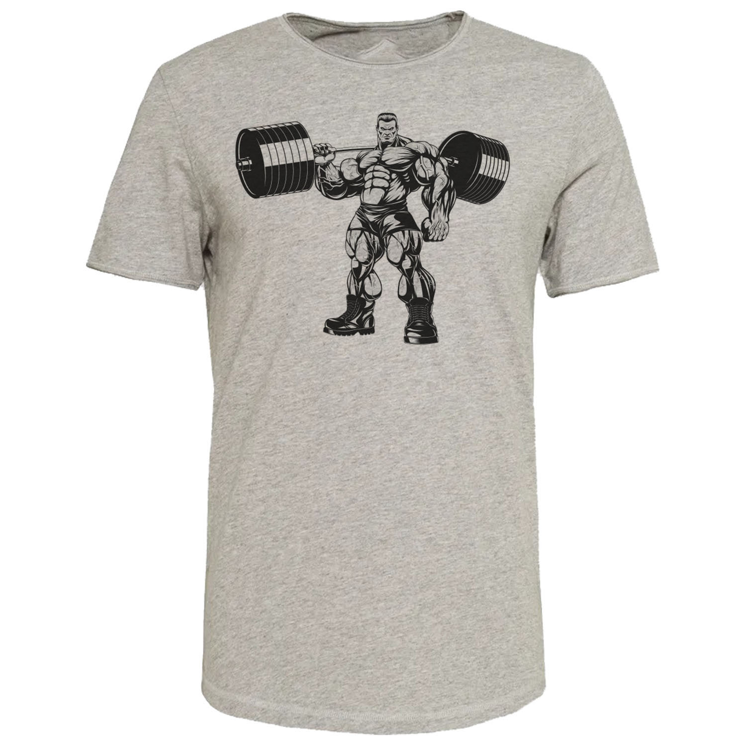 تی شرت آستین کوتاه مردانه مدل بدنسازی کد MA 96 T