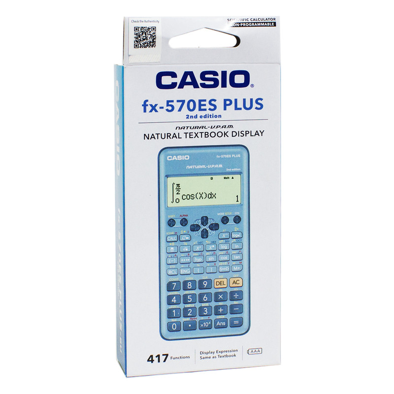 Calcolatrice Scientifica Casio FX-570ES PLUS 2nd edition