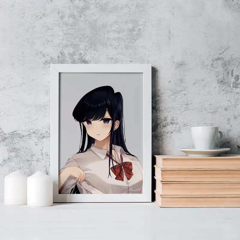 تابلو خندالو مدل انیمه کومی سان کد 16108