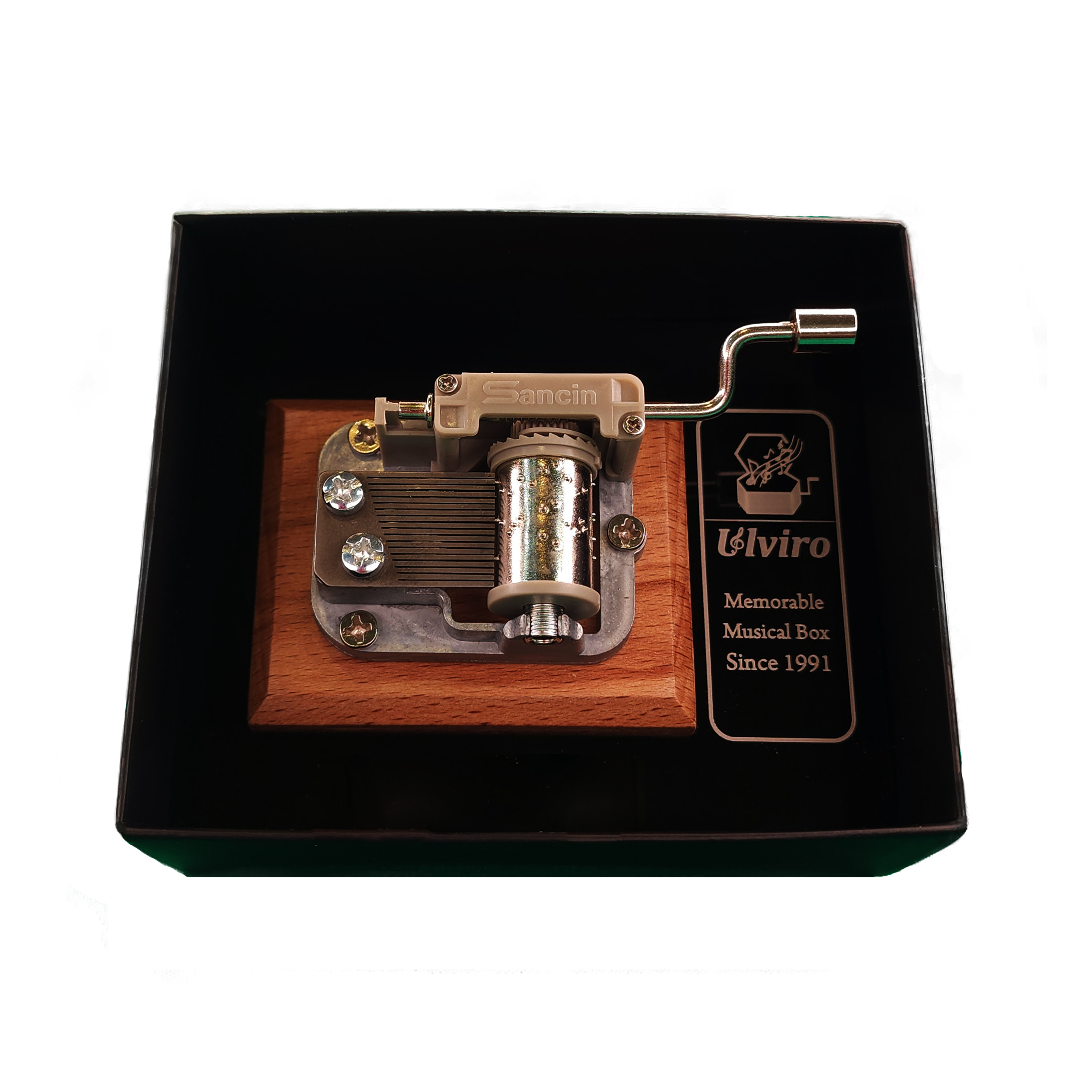 جعبه موزیکال مدل آلویرو هندلی ملودی مموری
