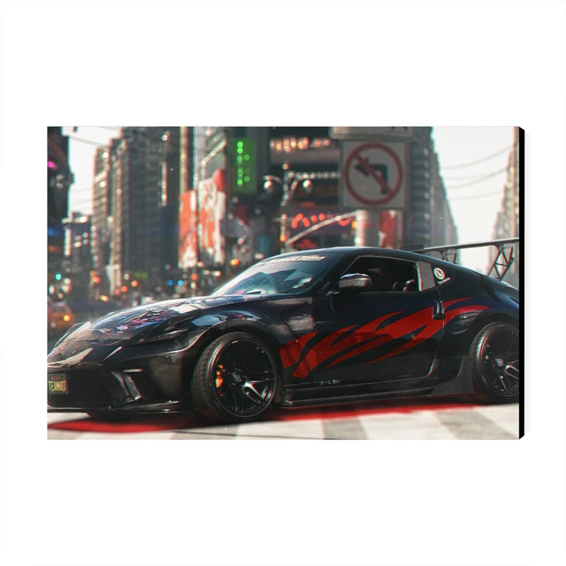 تابلو شاسی عرش مدل فانتزی ماشین اسپرت کد As1928