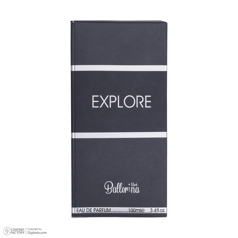 ادو پرفیوم مردانه بالرینا مدل EXPLORE حجم 100 میلی لیتر