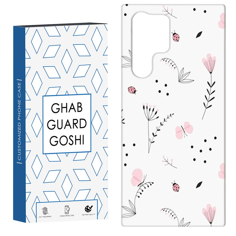 کاور قاب گارد گوشی طرح گل کد Dimo-419 مناسب برای گوشی موبایل سامسونگ Galaxy S22 ULTRA