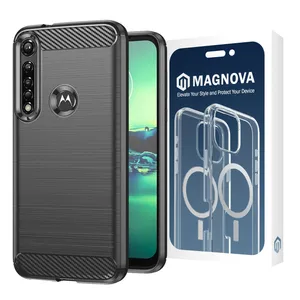 MagNova GripTech Mobile Case For Motorolla Moto One Vision Plus / Moto G8 Plus