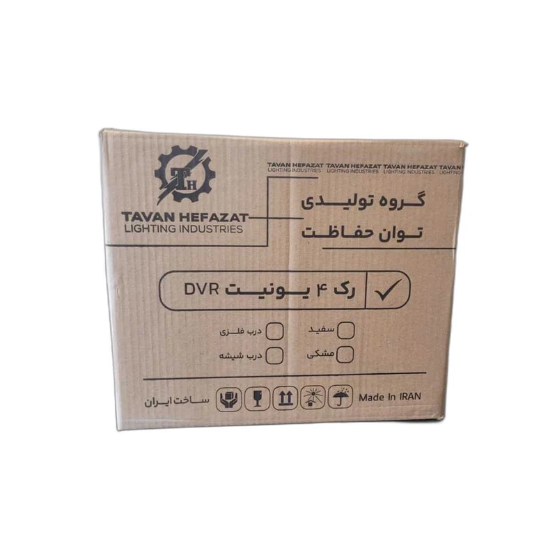 عکس شماره 2 : رک شبکه توان حفاظت مدل 4u
