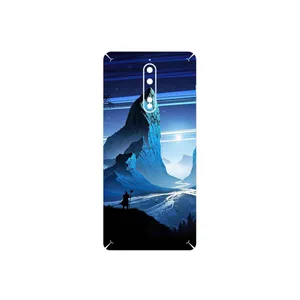 MAHOOT Blue Mountains Digital Art Cover Sticker for Nokia 8