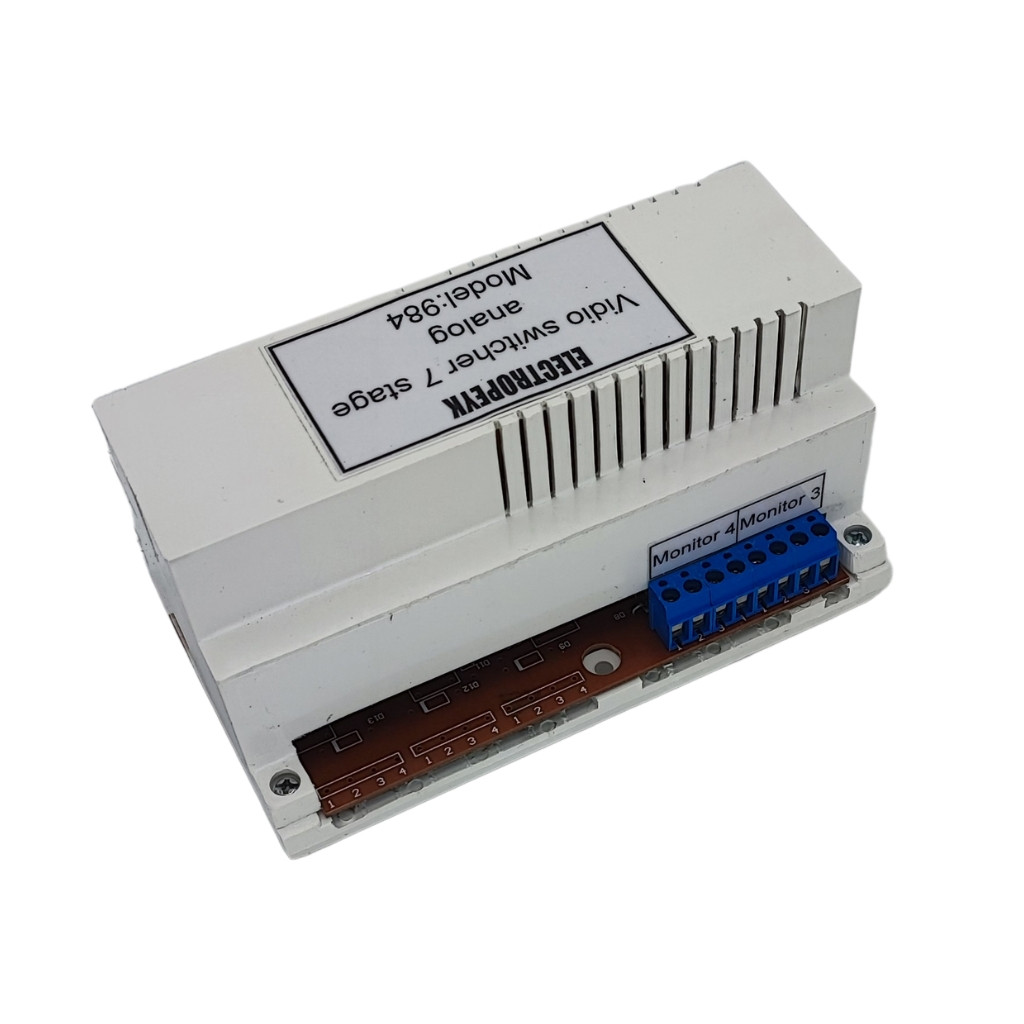 سوئیچر دربازکن تصویری الکتروپیک مدل 7 واحدی