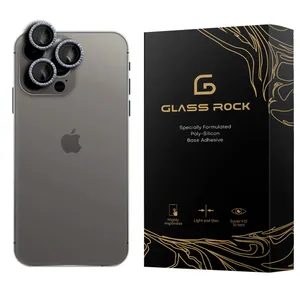 محافظ لنز دوربین گلس راک مدل LNR-Glass مناسب برای گوشی موبایل اپل iPhone 13 Pro