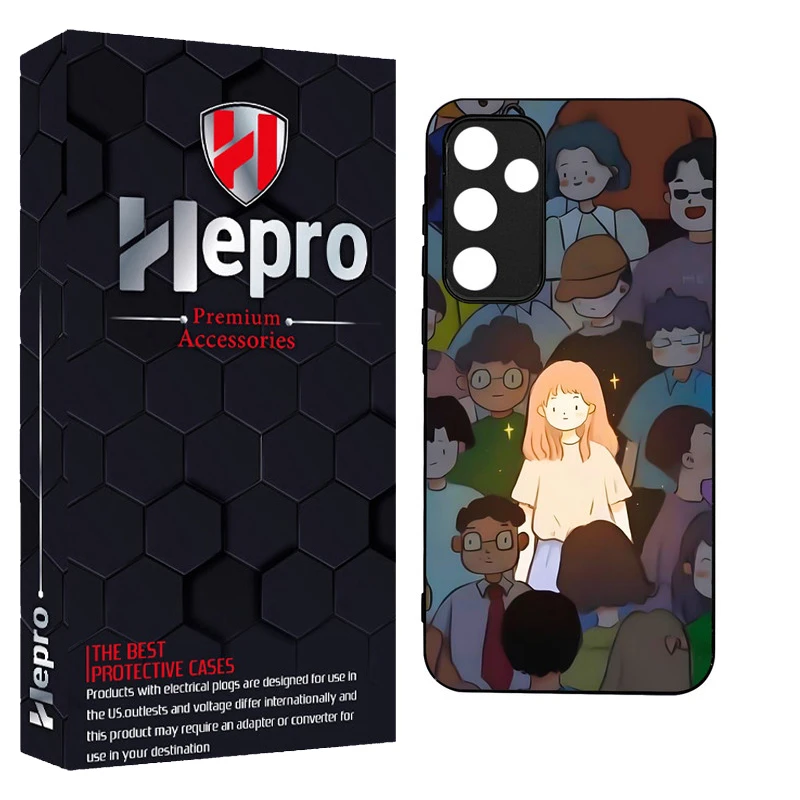 کاور هپرو طرح فانتزی مدل TPU مناسب برای گوشی موبایل سامسونگ Galaxy A55