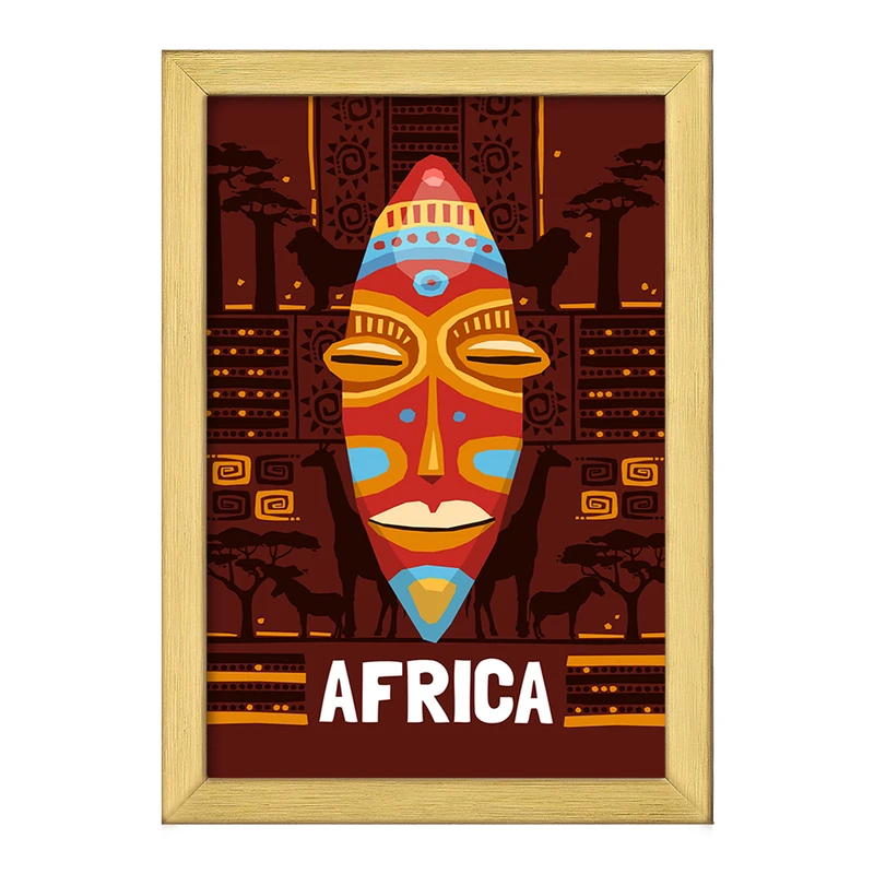 تابلو خندالو طرح آفریقا Africa کد 29833