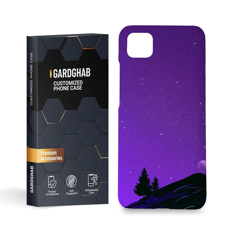 کاور گارد قاب مدل کهکشان مناسب برای گوشی موبایل شیائومی poco c3