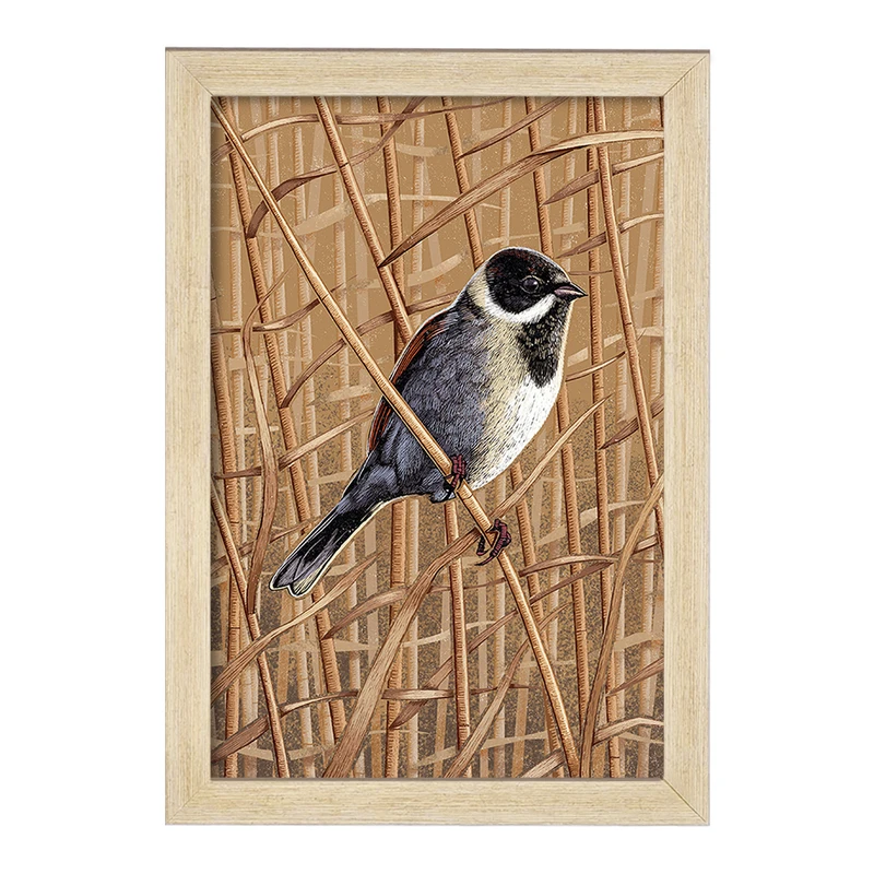 تابلو خندالو مدل پرنده کد F2862