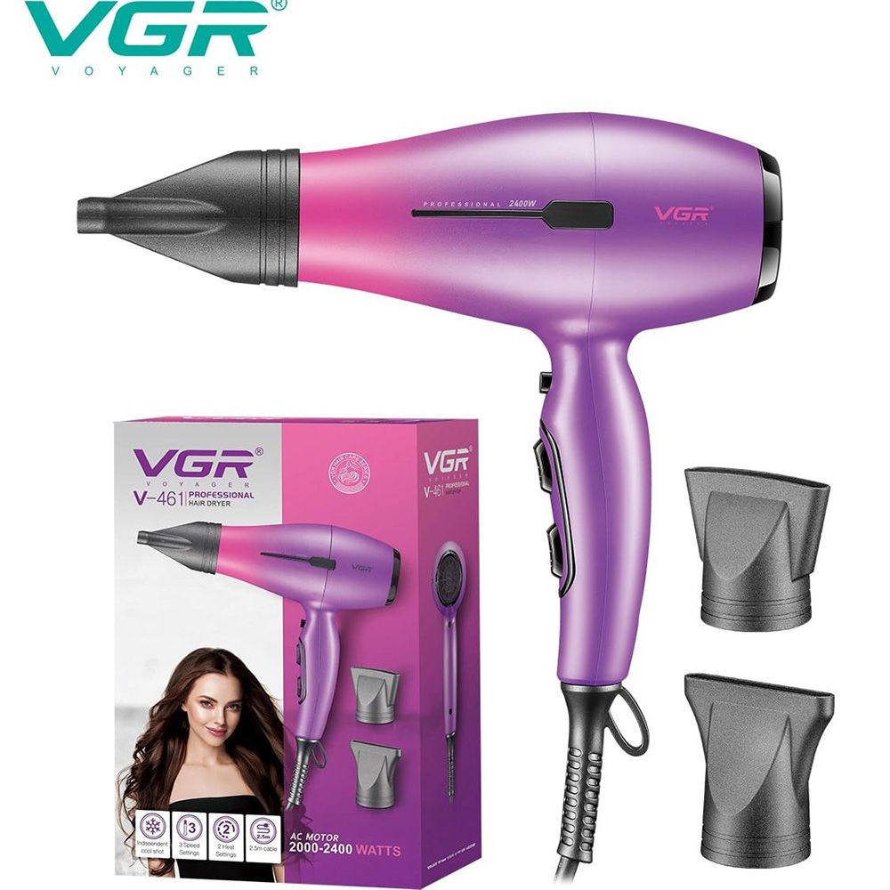 سشوار حرفه ای وی جی ار مدل vgr 461 -  - 3
