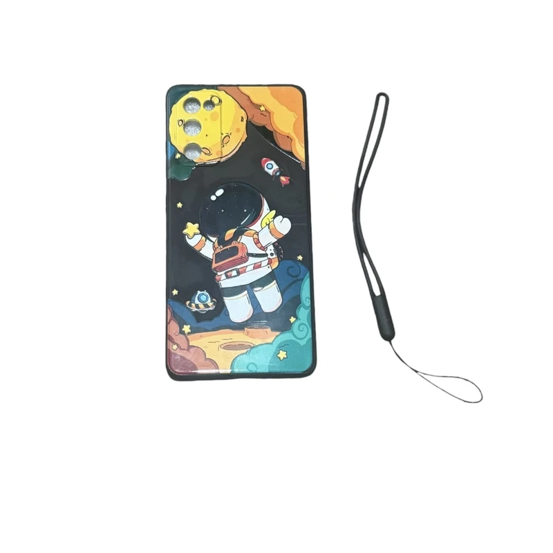 كاور طرح فضانورد كد 2233 مناسب برای گوشی موبایل سامسونگ‌ Galax  S20 FE به همراه بندآویز