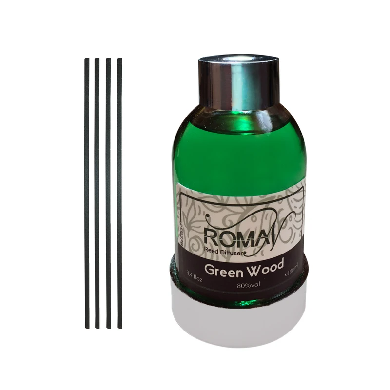 خوشبو کننده هوا رومن مدل Green Wood حجم 100 میلی لیتر 