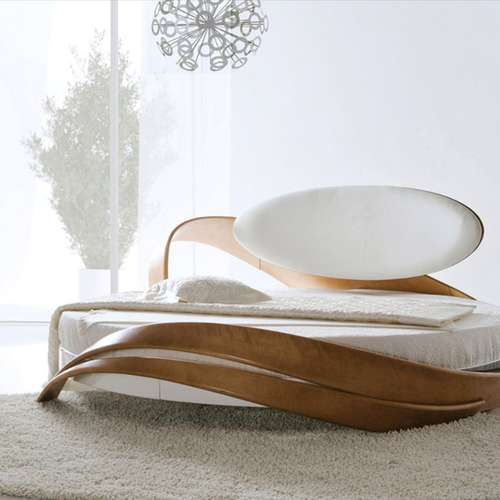 تخت خواب دونفره مدل لاوین سایز 200×190 سانتی متر